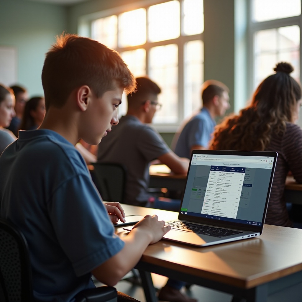 comment obtenir l'outil d'inspection sur le Chromebook de l'école