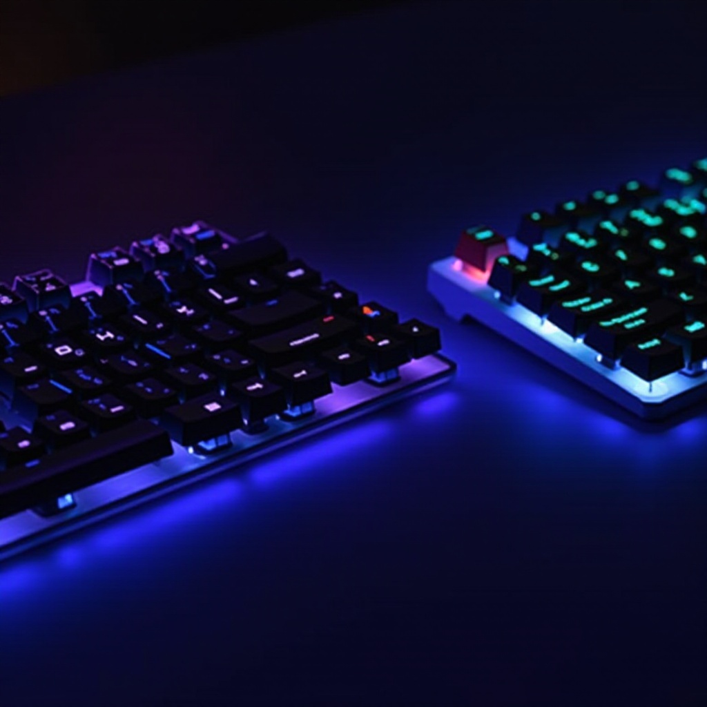 meilleur clavier d'ordinateur avec des touches éclairées