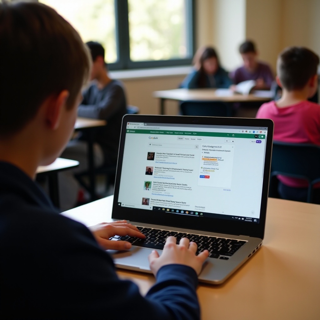 comment obtenir l'outil d'inspection sur le Chromebook de l'école