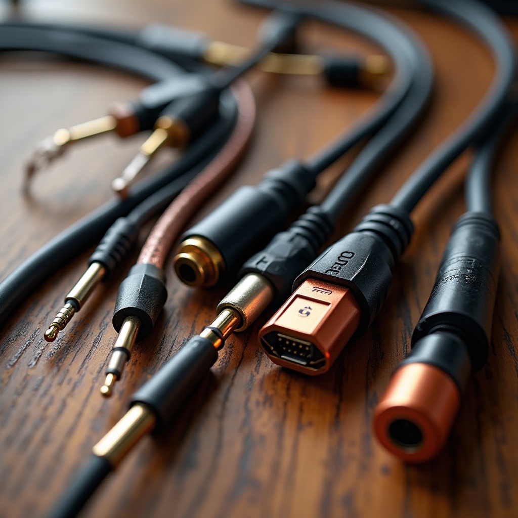 types de câbles de haut-parleur